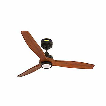JAVALO ELF シーリングファンライト JE-CF044 LED内蔵 DCモーター リモコン付き 照明 ブラック