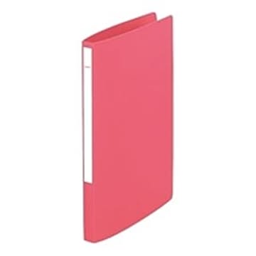 (業務用100セット) LIHITLAB パンチレスファイル/Z式ファイル 【A4/タテ型】 F-347U-12 桃