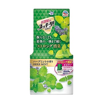 （まとめ）アース製薬 お部屋のスッキーリ！ハーブミント 400ml 1セット（3個）【×5セット】