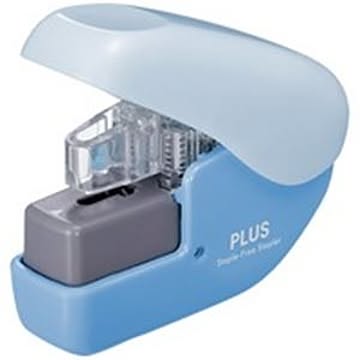 (業務用100セット) プラス ペーパークリンチミニ SL-104NB BL 青