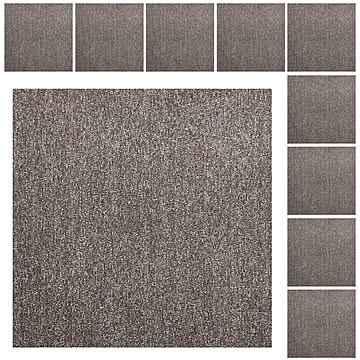 【10枚】消臭タイルカーペット 50×50 TKP-SS50 全5色
