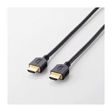 (まとめ)エレコム イーサネット対応HIGHSPEED HDMIケーブル DH-HD14ER30BK【×2セット】