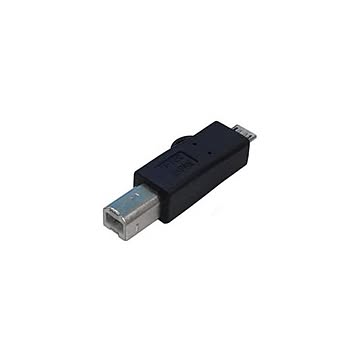 (まとめ)変換名人 変換プラグ USB B(オス)→microUSB(オス) USBBA-MCA×10セット