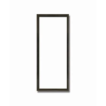 【てぬぐい額】木製てぬぐい額　縦長額　前面アクリル仕様・壁掛けひも　■黒(茶)てぬぐい額(890×340mm)コクタン色