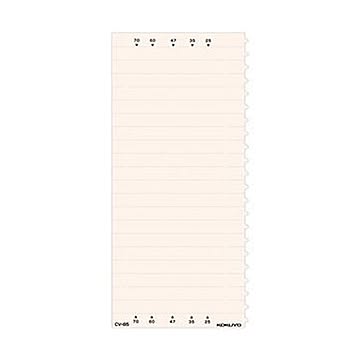 （まとめ）コクヨ ビニラベルカード 長さ85mm白 CV-85 1パック（200片）【×50セット】