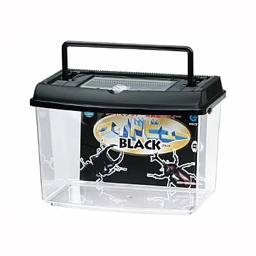 マルカン プラケースワイドビューBL（中） PW-03BLペット用品