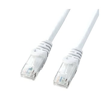 まとめサンワサプライ カテゴリ6UTPLANケーブル ホワイト 2m LA-Y6-02W 1本×5セット