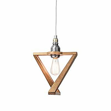 AMP WOODEN SHADE LAMP DUO WIRE アンパサンド ウッデンシェードランプ デュオ ワイヤー ペンダントライト ペンダントランプ天井照明 LED対応 E26 〜60W×1