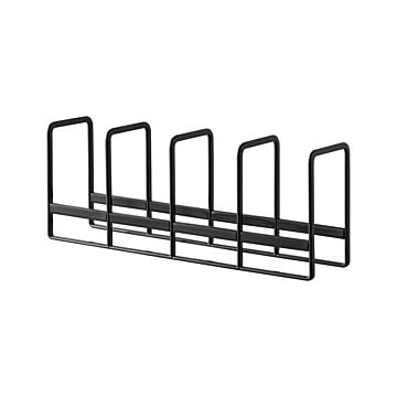 tower タワー(山崎実業) 豆皿収納ラック Small Plate Storage Rack ディッシュラック 小皿 食器棚 シンク下 キッチン収納