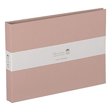 （まとめ） ハルマー ポケットアルバム A-HR2LP-301-P  ピンク【×5セット】