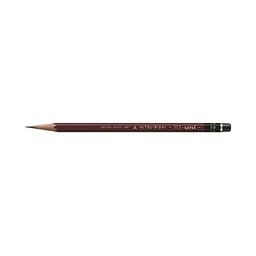 （まとめ） 三菱鉛筆 鉛筆 ハイユニ HU3B 12本入 【×2セット】