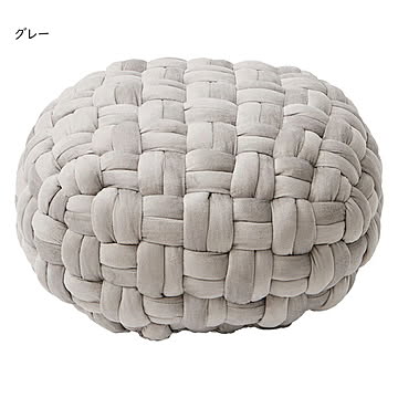 スツール ベルベットプフ Mサイズ 40x20cm 萩原