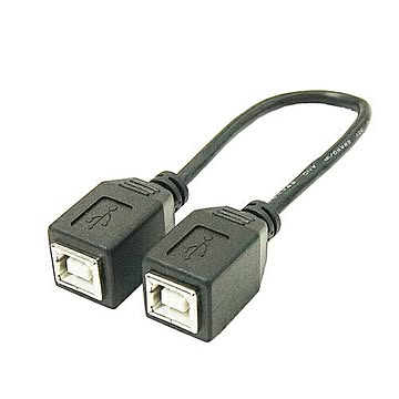変換名人 USBケーブル20cm B(メス) to B(メス) USBBB-BB20