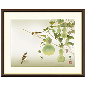 額絵 六瓢 打田洋美 52x42cm 三幸