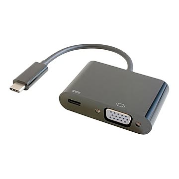 GOPPA USB Type-C VGA変換アダプター（PD充電対応） ブラック GP-CV15H/B【送料無料】