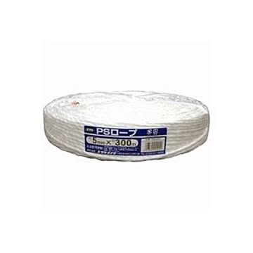 （まとめ）ユタカメイク PSロープ 大巻 300m PS5-300 【×3セット】