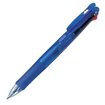 （まとめ）ゼブラ ZEBRA ボールペン クリップオンG 3色 B3A3-BL 青×10セット