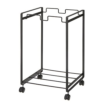 tower タワー(山崎実業) 分別ダストワゴン タワー 2分別 SEPARATION DUST WAGON 分別ゴミ箱 ゴミ袋スタンド ごみ箱 ゴミ袋ホルダー