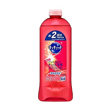 （まとめ）花王 キュキュットピンクグレープフルーツ つめかえ用 385ml 1本【×20セット】