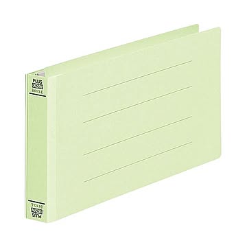 （まとめ）プラス フラットファイル 062NW 伝票 グリーン10冊×30セット