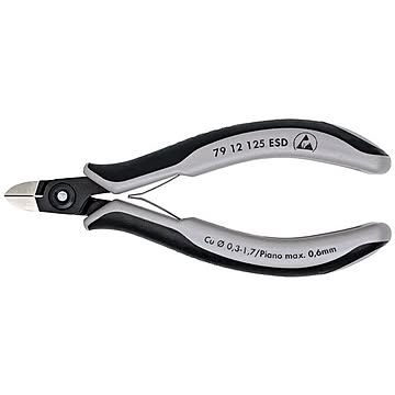 KNIPEX（クニペックス）7912-125ESD エレクトロニクスニッパー