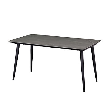 セラミック ダイニングテーブル 140cm 食卓テーブル 単品 4人掛け 4人用 モダン 北欧 シンプル 高級感 おしゃれ 机 4本脚 スチール 白 ホワイト 耐熱