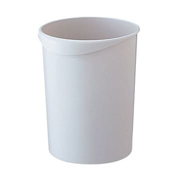 TANOSEE くず入れ 丸型 12L グレー ×10セット