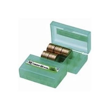 (業務用200セット) オープン工業 コインケース M-10W 10円用 収納100枚
