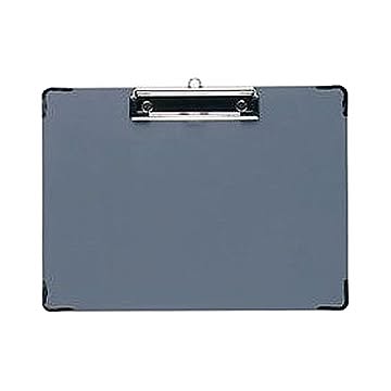 (まとめ) ライオン事務器 ボール用箋挟 B5ヨコ灰 CS-111 1枚 【×30セット】