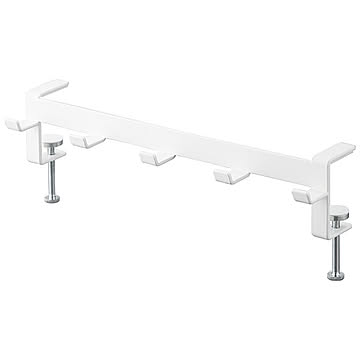 tower タワー (山崎実業) テーブル横フック Tableside Hooks ランドセルハンガー キッズ収納 ランドセル掛け 子供部屋 かばん掛け ねじ 調節可能 デスクまわり 整理整頓