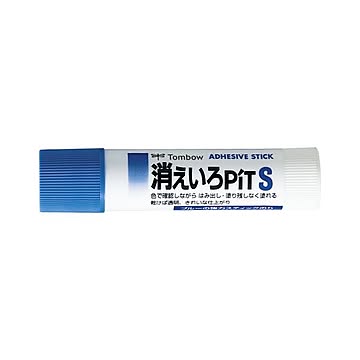 （まとめ） トンボ鉛筆 スティックのり 消えいろピット PT-TC 1本入 【×20セット】