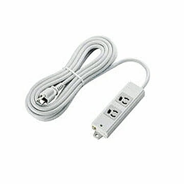 エレコム　EU 二重構造工事用タップ　T-WRM3250LG/RS 管理No. 4953103693104