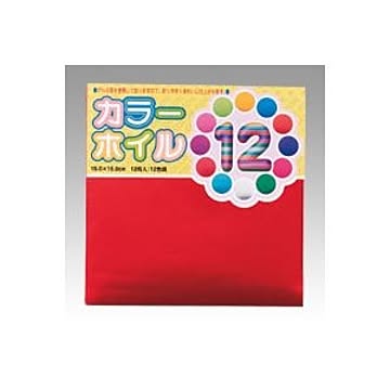 （まとめ） トーヨー カラーホイルおりがみ 008001 12枚入 【×30セット】