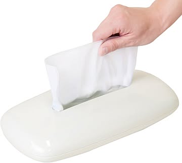 オカ PLYS ティッシュボックス ホワイト