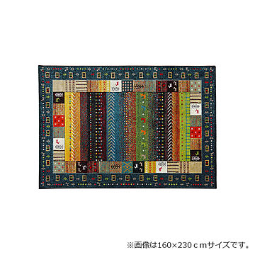 イケヒコ・コーポレーション イビサ ラグ 80×140cm ネイビー 234820
