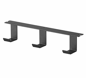 tower タワー (山崎実業) デスク下フック3連 Under-Desk Rack with 3 hooks バッグ掛け 鞄掛け かばん掛け 増設フック