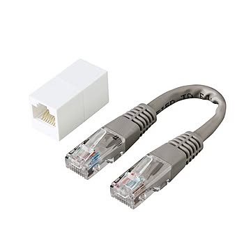 まとめサンワサプライRJ-45クロス変換キット エンハンスドカテゴリ5 ADT-EX-CRS5EK 1個×5セット