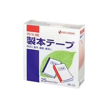 (業務用10セット) ニチバン 製本テープ/紙クロステープ 【25mm×10m】 BK-25 パステル桃