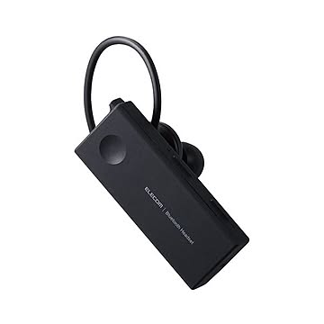 エレコム ヘッドセット Bluetooth 片耳 防水 IPX5対応 ハンズフリー タイプCコネクタ ブラック LBT-HSC10WPMPBK