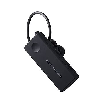 エレコム ヘッドセット Bluetooth 片耳 防水 IPX5対応 ハンズフリー タイプCコネクタ ブラック LBT-HSC10WPMPBK