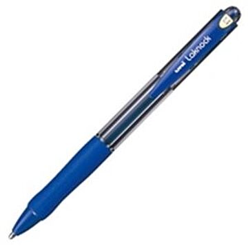 （まとめ）三菱鉛筆 ボールペン VERY楽ノック SN10014.33青×30セット