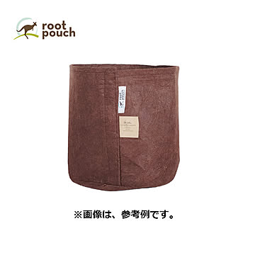 ルーツポーチ Root Pouch #3 Brown 持手なし W25.5cm H21.5cm 約 12L 非生分解性タイプ 不織布 鉢 植木鉢 おしゃれ お洒落 オシャレ 三冨D