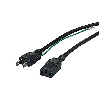 まとめエレコム 電源ケーブル3Pメス-2Pオス 1.8m KT-218 1本×5セット
