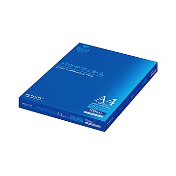 コクヨ パウチフィルム A4サイズ用125μ KLM-SF220307N 1パック（100枚）