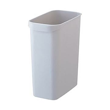 TANOSEE 角型くず入れ 12L グレー 1個 ×20セット