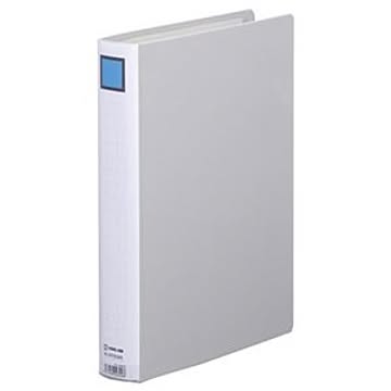 (まとめ) キングファイル スーパードッチ(脱・着)イージー GXシリーズ A4タテ 300枚収容 背幅46mm グレー 2473GXA 1冊 【×10セット】