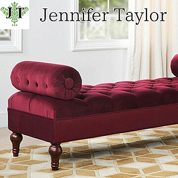 Jennifer Taylor Jocelyn ボルスターベンチ 36005BB-884