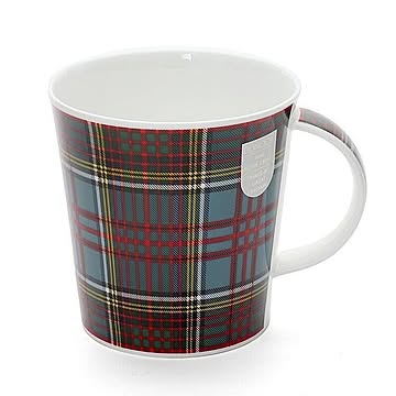 ダヌーン マグ CAIRNGORM タータンチェック ブルー×レッド TARTAN ANDERSON Dunoon Mug