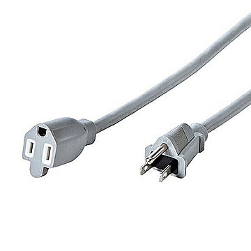 電源延長コード2m(3P-3P) 管理No. 4969887831373