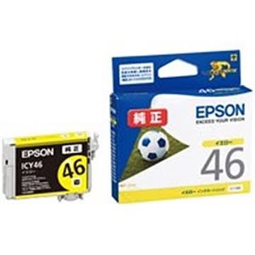 (業務用5セット) EPSON エプソン インクカートリッジ 純正 ICY46 イエロー(黄)